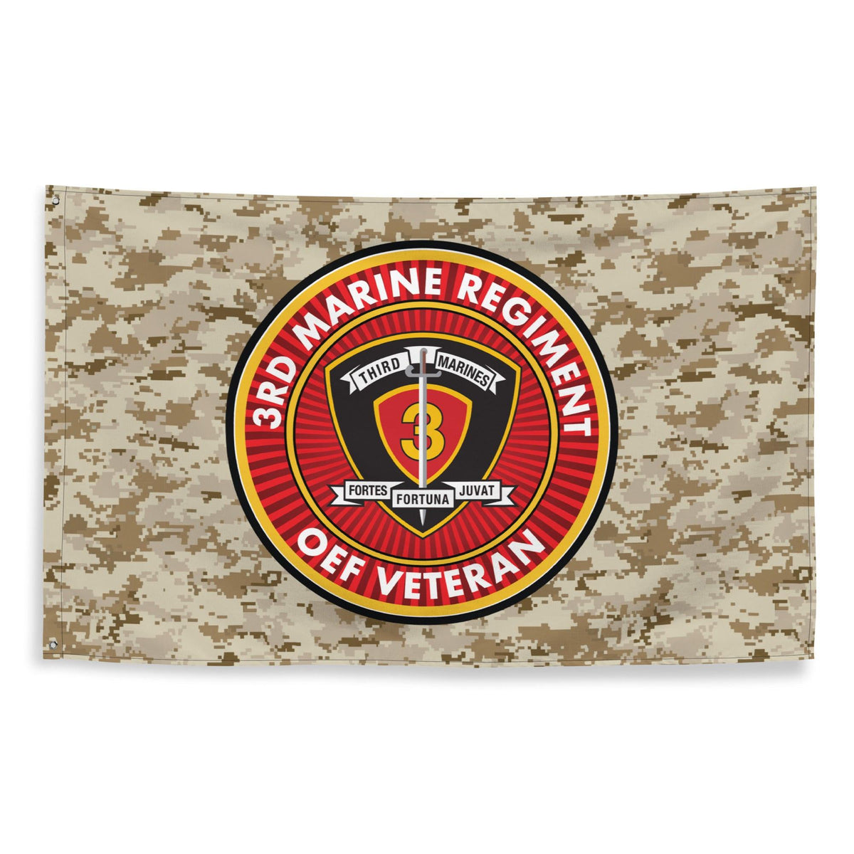 3rd Marine Regiment Enduring Freedom OEF Veteran MARPAT Flag Tactically Acquired   