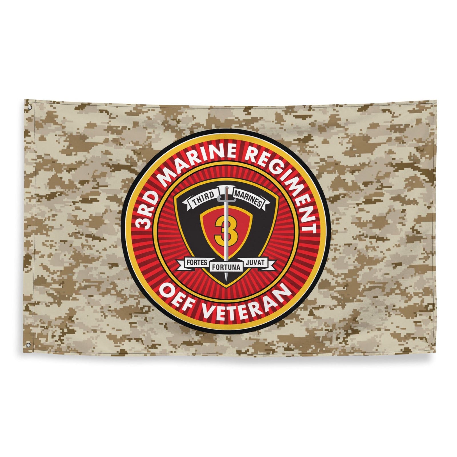 3rd Marine Regiment Enduring Freedom OEF Veteran MARPAT Flag Tactically Acquired   