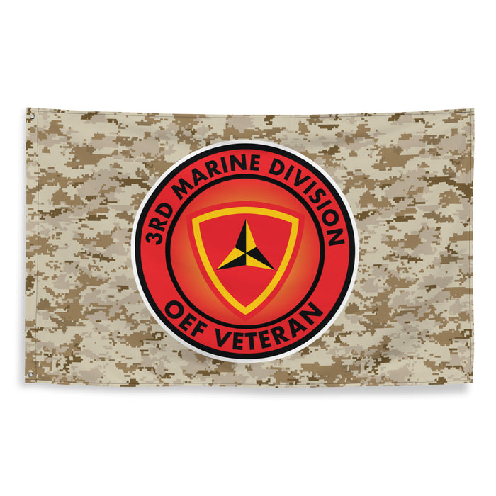 3rd Marine Division Enduring Freedom OEF Veteran MARPAT Flag Tactically Acquired   