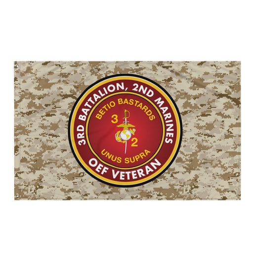 3/2 Marines Operation Enduring Freedom OEF Veteran MARPAT Flag Tactically Acquired Default Title  