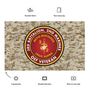 3/2 Marines Operation Enduring Freedom OEF Veteran MARPAT Flag Tactically Acquired   