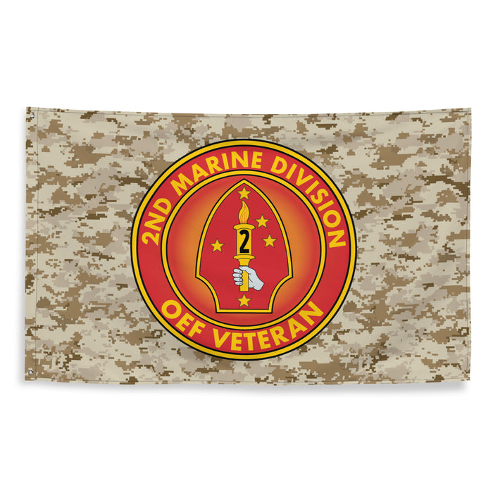 2nd Marine Division OEF Veteran USMC Flag Tactically Acquired   