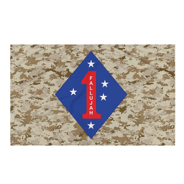 第1海兵師団 ファルージャの戦い OIF MARPAT 旗
