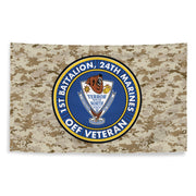 1/24 Marines Operation Enduring Freedom Veteran MARPAT Flag Tactically Acquired   