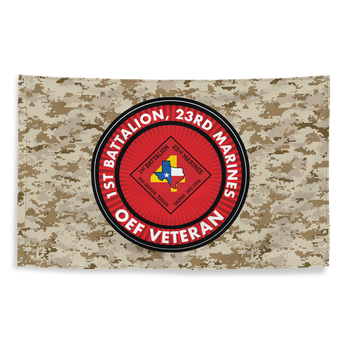 1/23 Marines Operation Enduring Freedom Veteran MARPAT Flag Tactically Acquired   