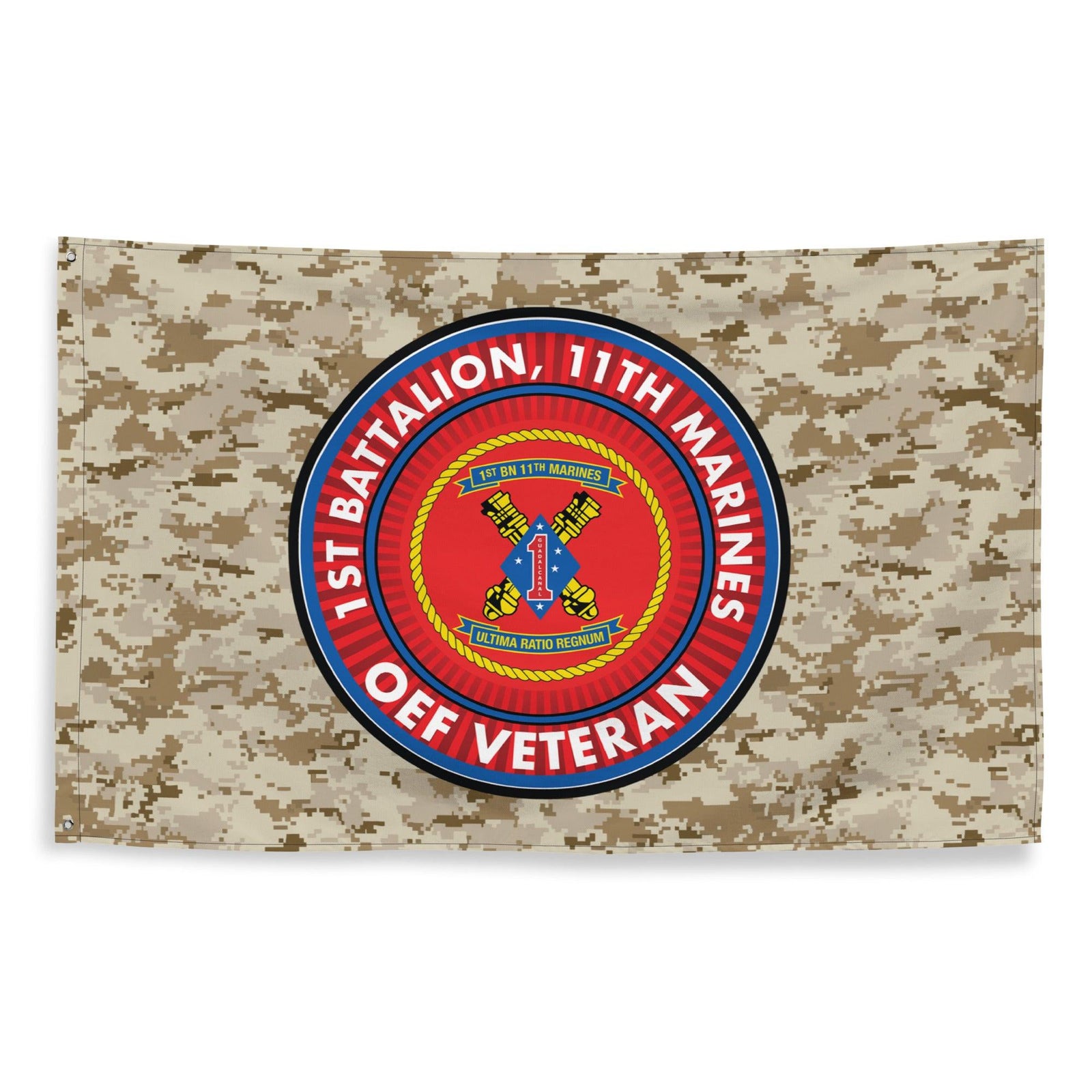 1/11 Marines Operation Enduring Freedom Veteran MARPAT Flag Tactically Acquired   