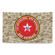 1/6 Marines Operation Enduring Freedom Veteran MARPAT Flag Tactically Acquired   