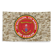 1/5 Marines Operation Enduring Freedom Veteran MARPAT Flag Tactically Acquired   