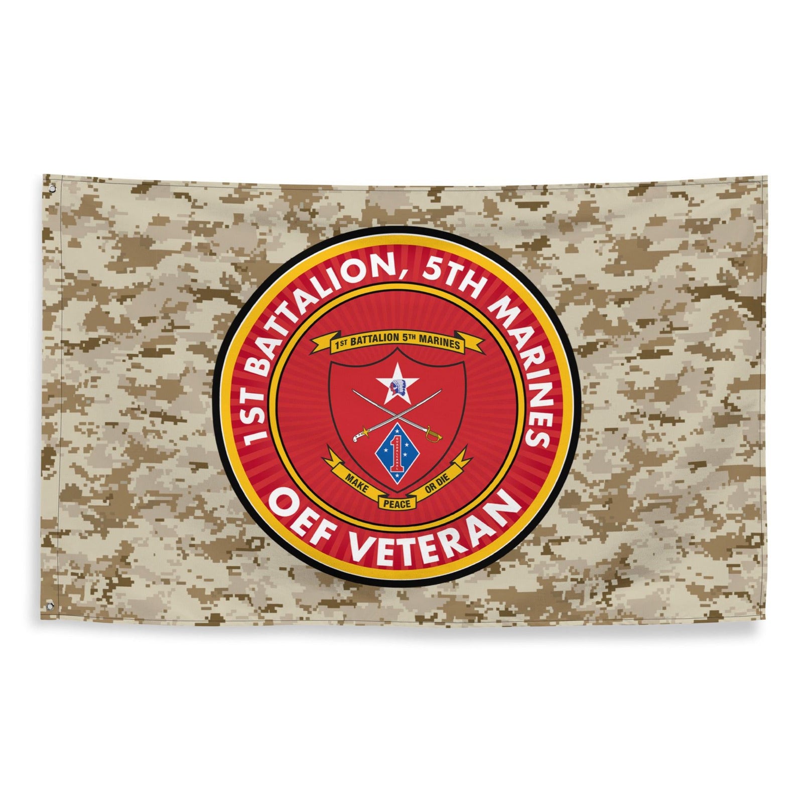 1/5 Marines Operation Enduring Freedom Veteran MARPAT Flag Tactically Acquired   