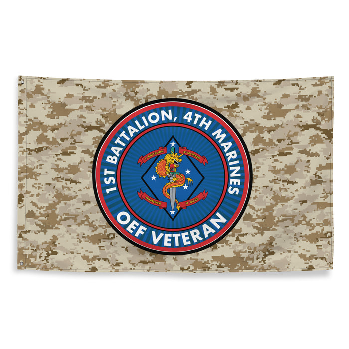 1/4 Marines Operation Enduring Freedom Veteran MARPAT Flag Tactically Acquired   