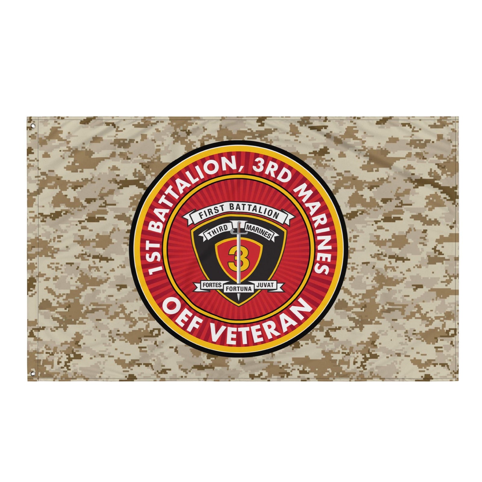 1/3 Marines Operation Enduring Freedom Veteran MARPAT Flag Tactically Acquired Default Title  