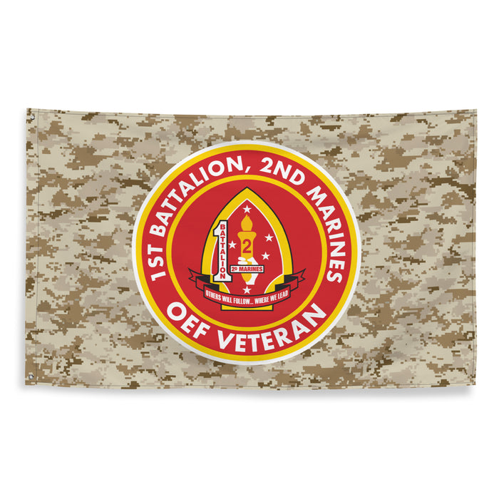 1/2 Marines Operation Enduring Freedom Veteran MARPAT Flag Tactically Acquired   