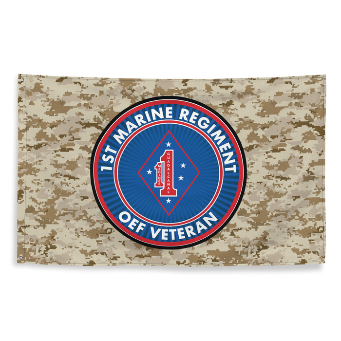 1st Marine Regiment Operation Enduring Freedom Veteran MARPAT Flag Tactically Acquired   