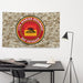 11th Marine Regiment OIF Veteran Emblem MARPAT Flag Tactically Acquired   