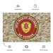 10th Marine Regiment OIF Veteran Emblem MARPAT Flag Tactically Acquired   