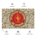 3/8 Marines OIF Veteran Emblem MARPAT Flag Tactically Acquired   