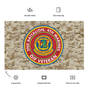 2/4 Marines OIF Veteran Emblem MARPAT Flag Tactically Acquired   