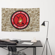 1/8 Marines OIF Veteran Emblem MARPAT Flag Tactically Acquired   