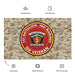 1/3 Marines OIF Veteran Emblem MARPAT Flag Tactically Acquired   