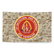 1/2 Marines OIF Veteran Emblem MARPAT Flag Tactically Acquired   