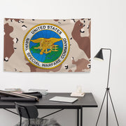 Naval Special Warfare Command (NSW) Chocolate-Chip Camo Flag Tactically Acquired   