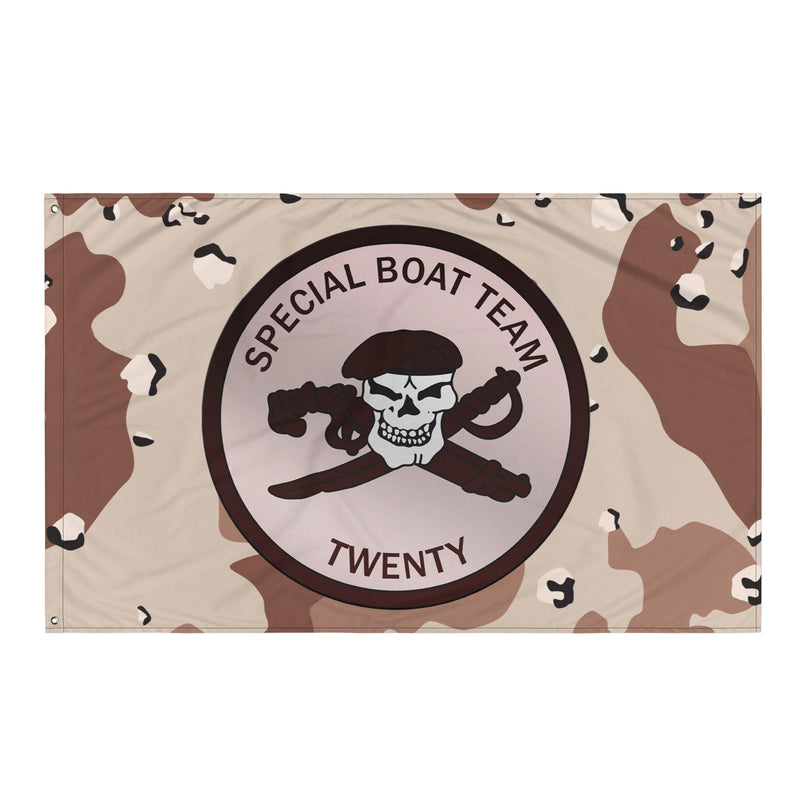 FlagSpecial Boat Team 20 (SBT-20) SWCC Chocolate-Chip Camo Flag