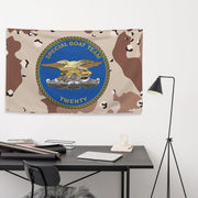Special Boat Team 20 (SBT-20) Chocolate-Chip Camo Flag Tactically Acquired   