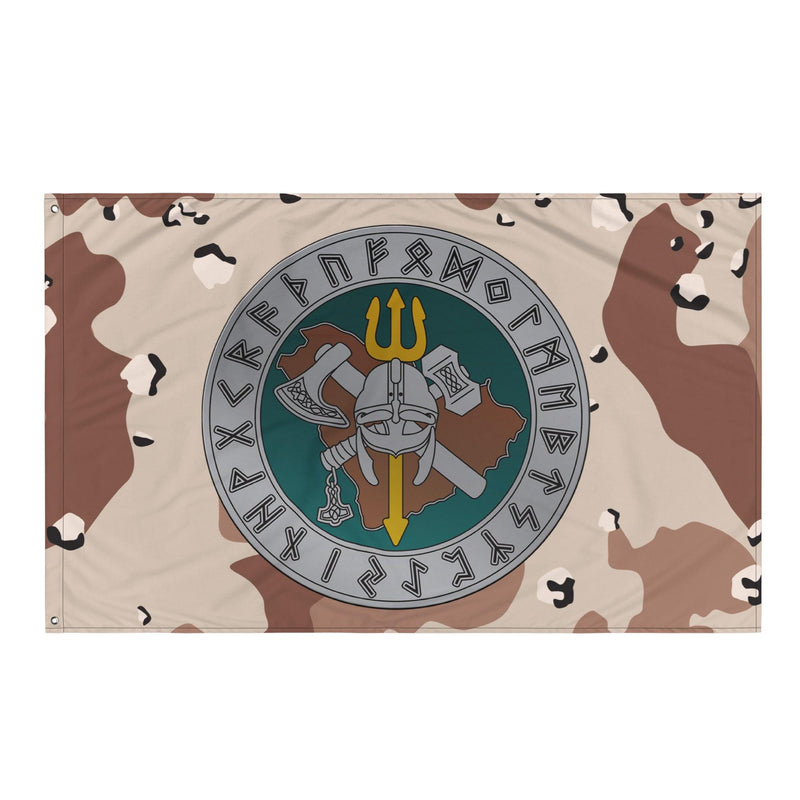 Special Reconnaissance Team One (SRT-1) Chocolate-Chip Camo Flag