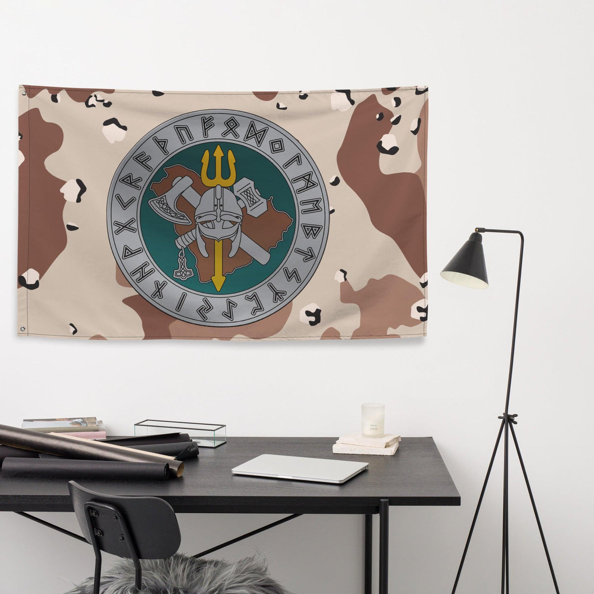 Special Reconnaissance Team One (SRT-1) Chocolate-Chip Camo Flag Tactically Acquired   