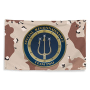Special Reconnaissance Team Two (SRT-2) Chocolate-Chip Camo Flag Tactically Acquired   