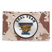 U.S. Navy SEAL Team 5 NSW Chocolate-Chip Camo Flag Tactically Acquired   