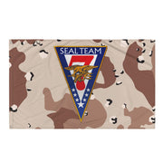 U.S. Navy SEAL Team 7 NSW Chocolate-Chip Camo Flag Tactically Acquired Default Title  
