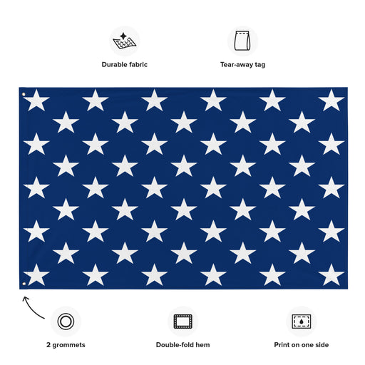 U.S. Navy Martime 50 Star Jack Flag Tactically Acquired   