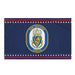 Patriotic USS Higgins (DDG-76) Ship's Crest Wall Flag Tactically Acquired Default Title  