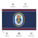 Patriotic USS Hopper (DDG-70) Ship's Crest Wall Flag Tactically Acquired   