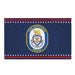 Patriotic USS Stethem (DDG-63) Ship's Crest Wall Flag Tactically Acquired Default Title  