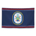 Patriotic USS Howard (DDG-83) Ship's Crest Wall Flag Tactically Acquired   