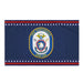 Patriotic USS Stockdale (DDG-106) Ship's Crest Wall Flag Tactically Acquired Default Title  