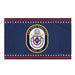 Patriotic USS John Basilone (DDG-122) Ship's Crest Wall Flag Tactically Acquired Default Title  