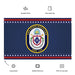 Patriotic USS John Basilone (DDG-122) Ship's Crest Wall Flag Tactically Acquired   