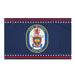 Patriotic USS Milius (DDG-69) Ship's Crest Wall Flag Tactically Acquired Default Title  