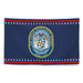 Patriotic USS Lenah Sutcliffe Higbee (DDG-123) Ship's Crest Wall Flag Tactically Acquired   