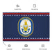 Patriotic USS Kidd (DDG-100) Ship's Crest Wall Flag Tactically Acquired   