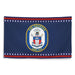 Patriotic USS Truxtun (DDG-103) Ship's Crest Wall Flag Tactically Acquired   