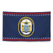 Patriotic USS Thomas Hudner (DDG-116) Ship's Crest Wall Flag Tactically Acquired   