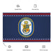 Patriotic USS Spruance (DDG-111) Ship's Crest Wall Flag Tactically Acquired   