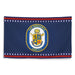 Patriotic USS Spruance (DDG-111) Ship's Crest Wall Flag Tactically Acquired   