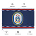 Patriotic USS Donald Cook (DDG-75) Ship's Crest Wall Flag Tactically Acquired   