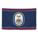 Patriotic USS Farragut (DDG-99) Ship's Crest Wall Flag Tactically Acquired   