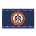 Patriotic USS Rafael Peralta (DDG-115) Ship's Crest Wall Flag Tactically Acquired Default Title  